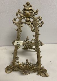 Ornate Brass Picture Stand