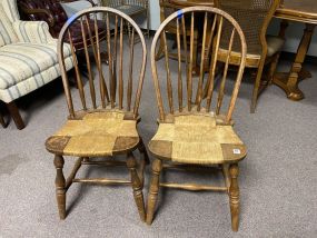 Pair of Windsor Style Side Chairs