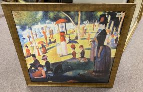 Framed Seurat Print