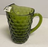 Green White Hall Pitcher