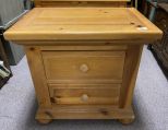 Broyhill Co. Oak Night Stand