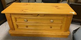 Oak Quilt Chest