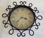 Decorative Metal Wall Clock