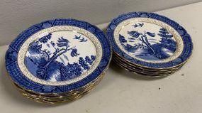 Booths Real Old Willow Plates