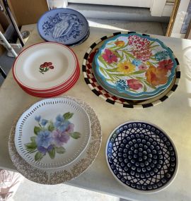 Group of Porcelain Plates