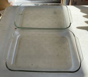 Glass Pyrex Casserole Dishes