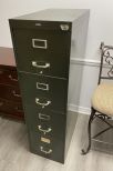 Cole Steel Four Drawer File Cabinet