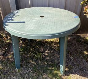 Plastic Outdoor Patio table