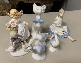 Porcelain Group of Figurines