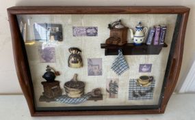 Framed Shadow Box Tray