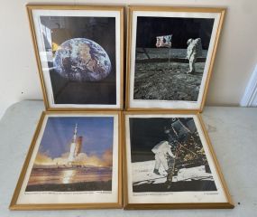 Four Nasa Framed Photographs