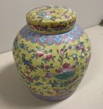 Asian Porcelain Ginger Jar