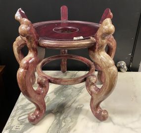 Large Chinese Fish Bowl Stand