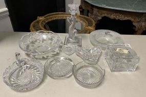 Group of Pressed Glassware