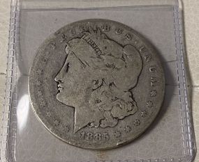 1885 Morgan Silver Dollar