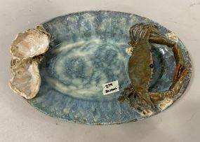 Mcinnis Bayou Pottery Lobster Tray