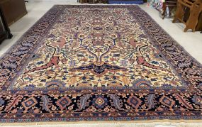 Large Persian Wool Hand Woven Rug 12' x 20'3