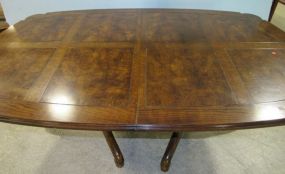 Henredon French Style Double Pedestal Table