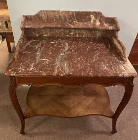 French Marble Top Washstand