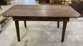 Antique Primitive Farm Table