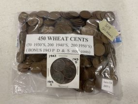 450 Lincoln Wheat Cents