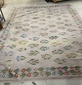 Romanian Hand Woven Rug 8' x 11.5'