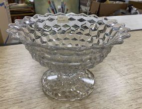 Fostoria American Pattern Footed Bowl