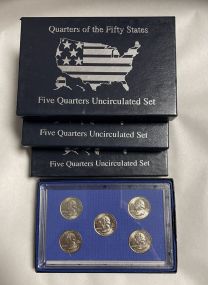 4 Quarters of the 50 States Uncirculated Sets