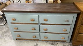 Farmhouse Painted Double Dresser