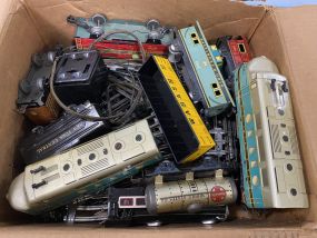 Box of Vintage Train Set