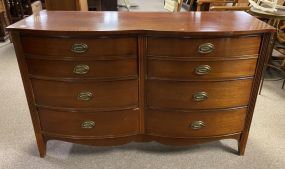 Duncan Phyfe Mahogany Double Dresser