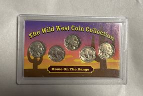 Wild West Buffalo Coins and Susan Anthony Coin Set