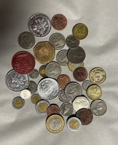Group of Foreign and Misc. Coins
