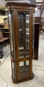 Pulaski Curved Glass Curio cabinet