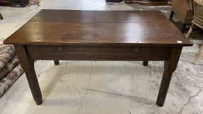 Primitive Farm Style Tall Coffee Table