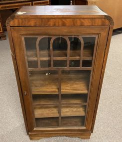 Small Depression Era China Cabinet/ Bookcase