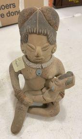 Primitive Aztec/Mayan Statue Statue