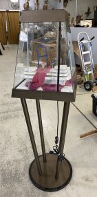 Pedestal Jewelry Display Case