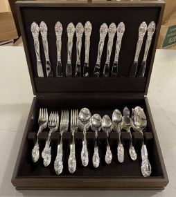 Oneida Silver Plate Flatware Set