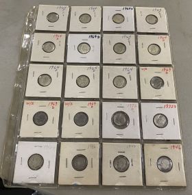 1960's Dime Collection