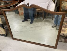 Mahogany Wall Dresser Mirror