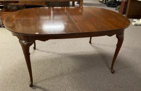Cherry Queen Anne Dining Table