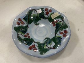 Gail Pittman Holiday Serving Bowl