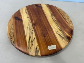 Round Wood Lazy Susan