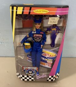 Barbie 50th Anniversary Nascar Doll