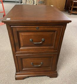 Whalen Cherry Two Drawer File Cabinet