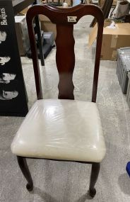 Modern Cherry Queen Anne Side Chair