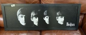 Framed Beatles Poster