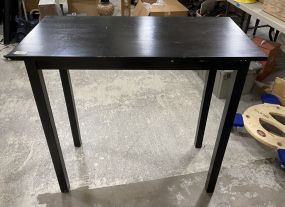 Black Finish Modern Side Table