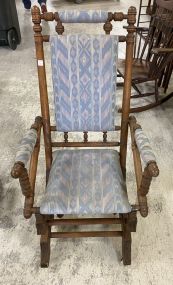 Victorian Style Platform Rocker